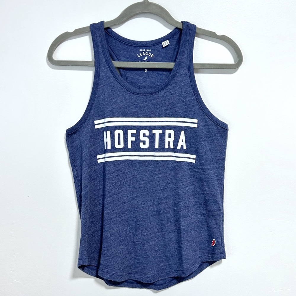 Hofstra University Tank Top Shirt Women’s Small Blue White Racerback College